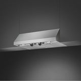 Under-Cabinet 24'' Wall Vent Hood. 600 cfm. Vent or Recirc. Stainless Steel