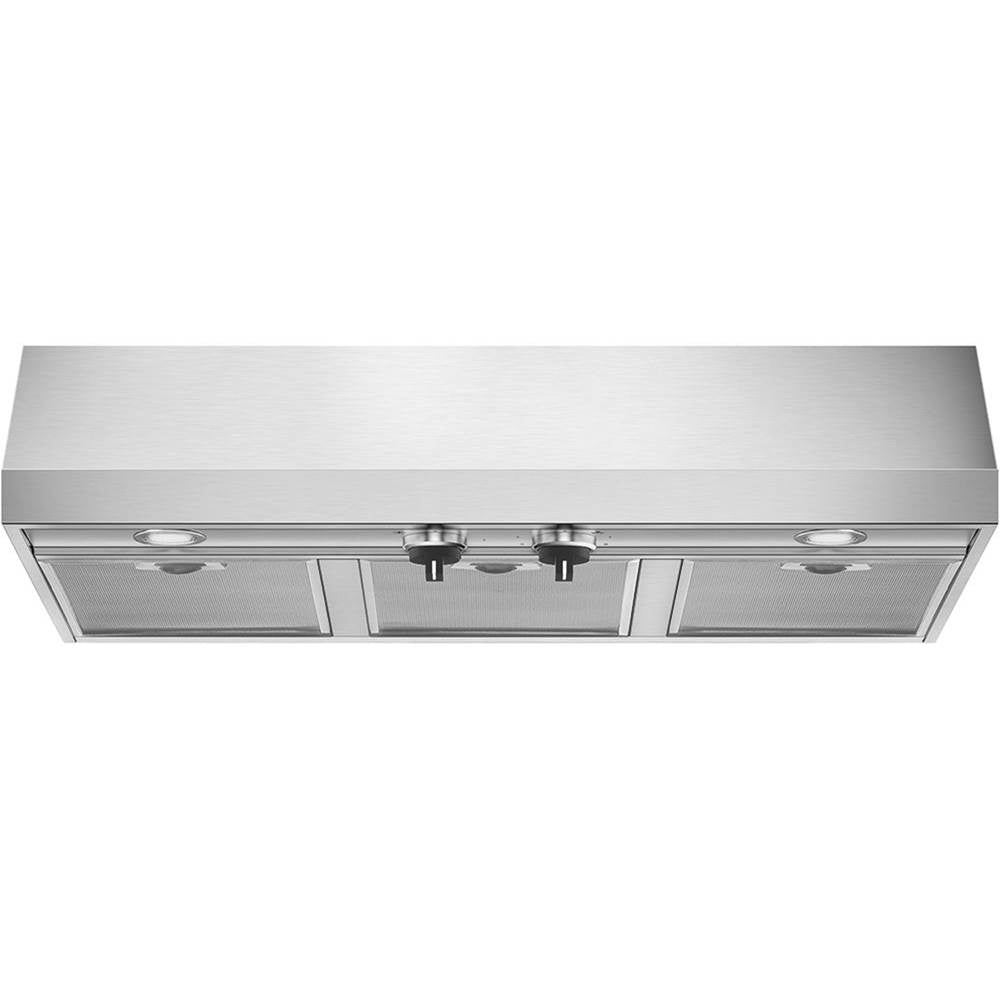 Smeg USA - Under-Cabinet 36'' Wall Vent Hood. 600 cfm. Vent or Recirc. Stainless Steel - Satin Stainless Steel