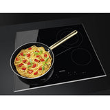 60 cm (24'') Ceramic Electric Cooktop. 4 Zones. Beveled Edges. Black