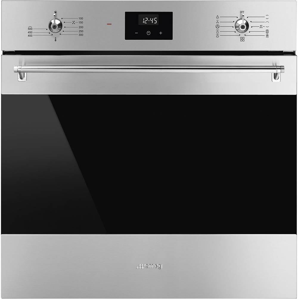 Smeg USA - Classic 60 cm (24'') Convection Oven. Base Model. Stainless Steel - Fingerprint-Proof Stainless Steel