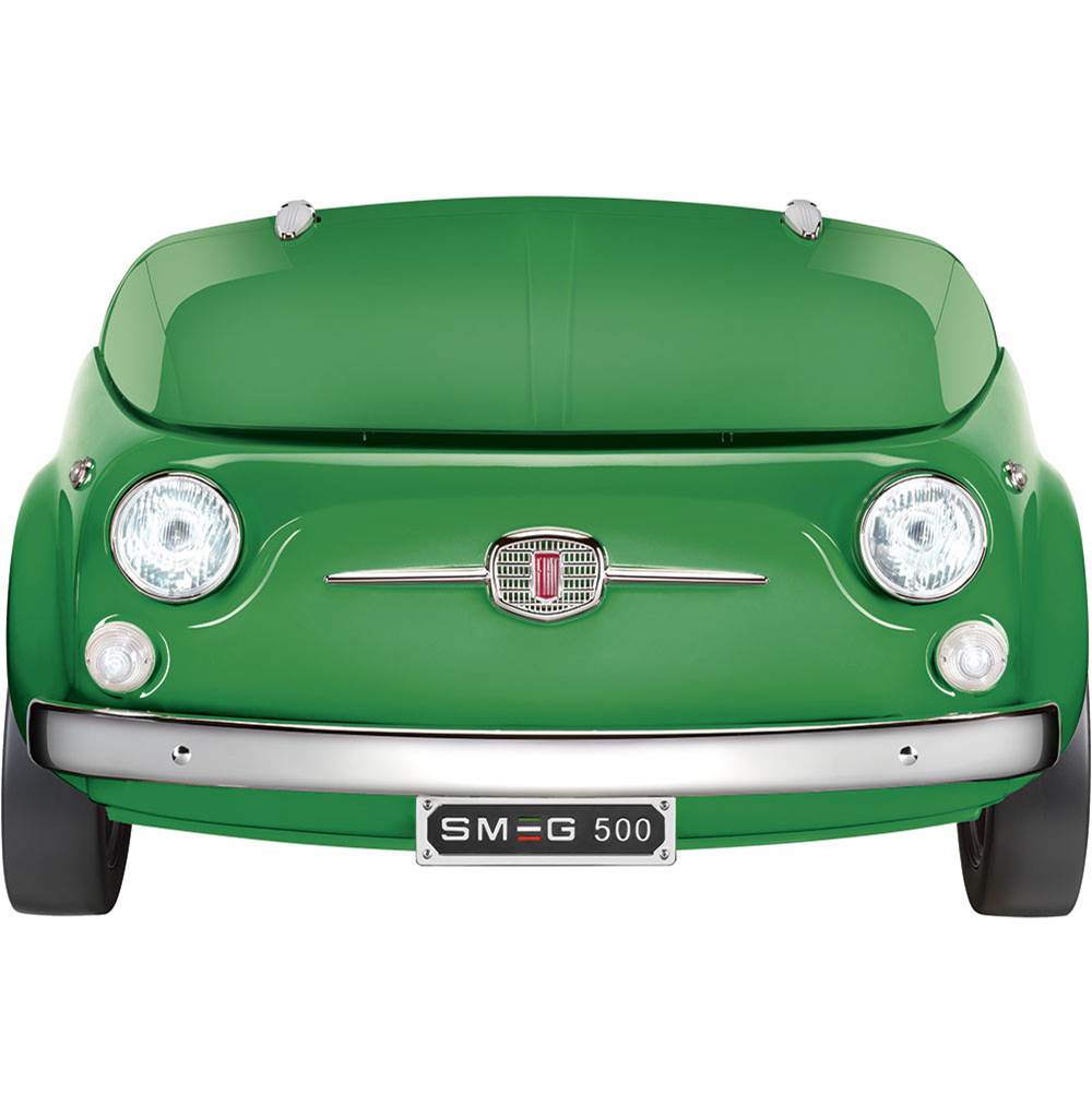 Smeg USA - Smeg500 Fiat Beverage Cooler. Green - Green