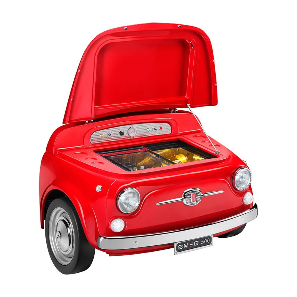 Smeg500 Fiat Beverage Cooler. Green