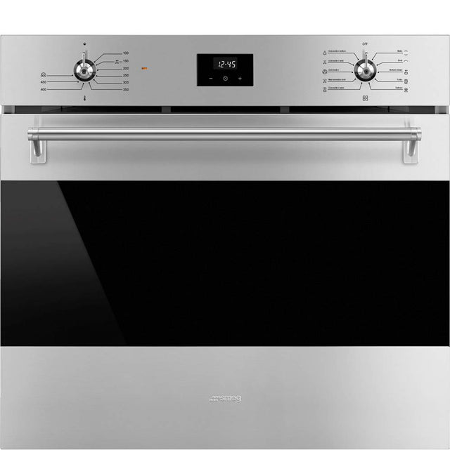 Smeg USA - Classic 30'' Multifunctional Convection Oven. Stainless Steel - Fingerprint-Proof Stainless Steel