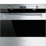 Smeg USA - Classic 30'' Multifunctional Convection Oven. Self-Cleaning. Stainless Steel - Fingerprint-Proof Stainless Steel