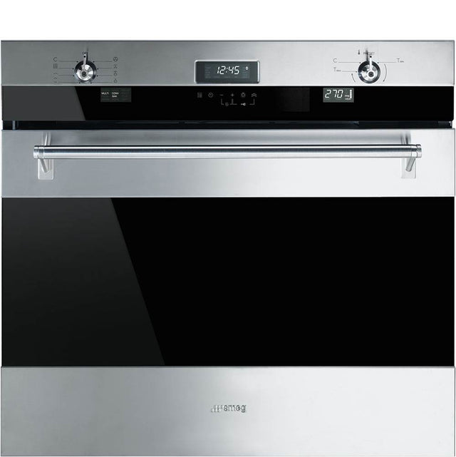 Smeg USA - Classic 30'' Multifunctional Convection Oven. Self-Cleaning. Stainless Steel - Fingerprint-Proof Stainless Steel