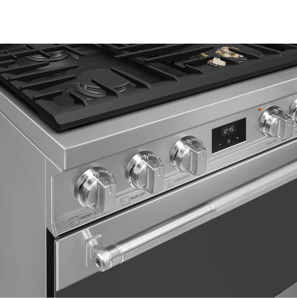 Smeg Professional Range, 30'' - All Gas Matte Black