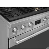 Smeg Professional Range, 30'' - All Gas Matte Black