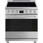 Smeg USA - Professional Range Series 30'' Induction Range. Stainless Steel - Stainless Steel