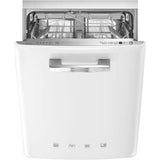 Smeg USA - Retro 24'' Dishwasher with Flexiduo. (10 plus Programs, Planetarium Wash). White - Gloss White