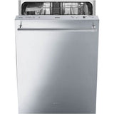 Smeg USA - 24'' Classic Series Dishwasher (5 Programs, Standard Wash). Stainless Steel - Fingerprint-Proof Stainless Steel