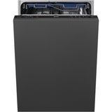 Smeg USA - 24'' Fully-Integrated Dishwasher with Flexiduo (10 Programs, Orbital Wash). Requires Custom Panel