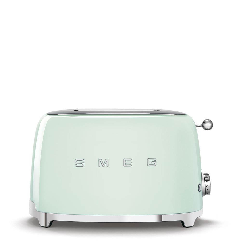 Smeg USA - 50's Retro Style Aesthetic 2 Slice Toaster - Pastel Green