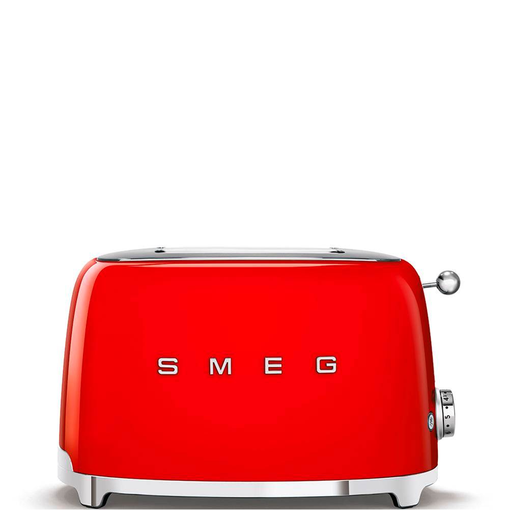 Smeg USA - 50's Retro Style Aesthetic 2 Slice Toaster - Red