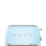 Smeg USA - 50's Retro Style Aesthetic 4 Slice Toaster - Pastel Blue