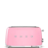 Smeg USA - 50's Retro Style Aesthetic 4 Slice Toaster - Pink
