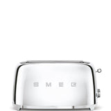 Smeg USA - 50's Retro Style Aesthetic 4 Slice Toaster - Stainless Steel