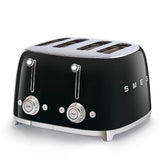 Smeg USA - 50's Retro Style 4X4 Toaster - Black