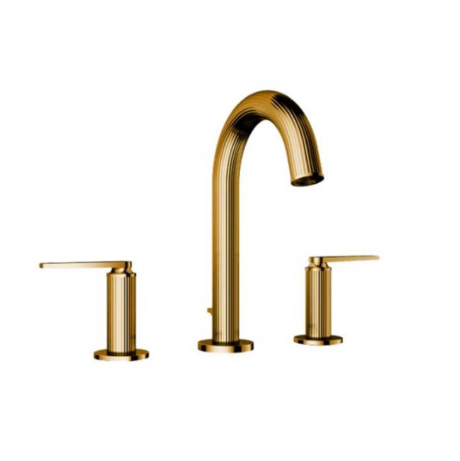 Santec - Widespread Lavatory Set - Radiant Polished Gold PVD