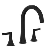 Santec - Widespread Lavatory Set - Matte Black