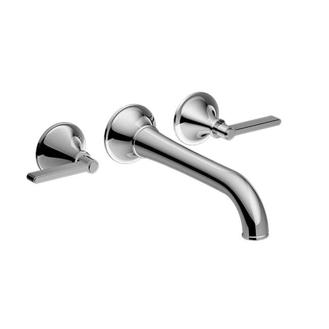 Santec - Wall Mount Widespread Lavatory - Polished Chrome