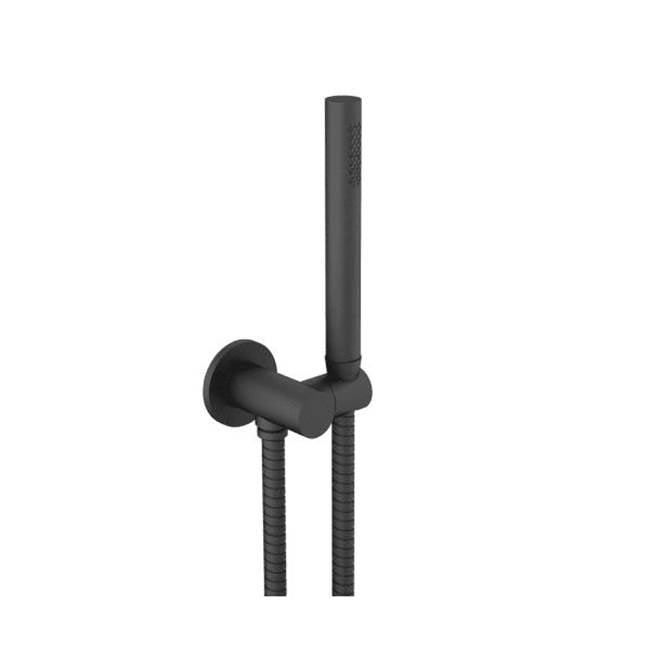 Santec - Hand Shower with Adjustable Bracket and Outlet - Matte Black