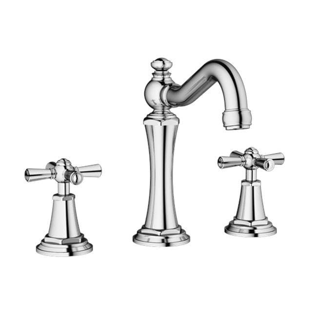 Santec - Widespread Lavatory Set - Polished Chrome