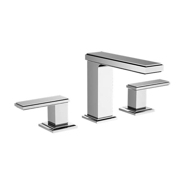 Santec - Widespread Lavatory Set - Satin Metallic Rose PVD