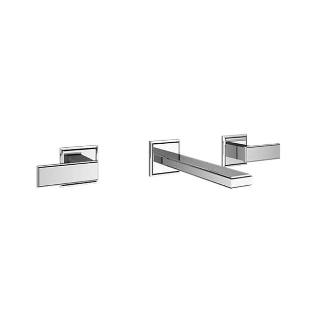 Santec - Wall Mount Widespread Lavatory - Satin Metallic Rose PVD