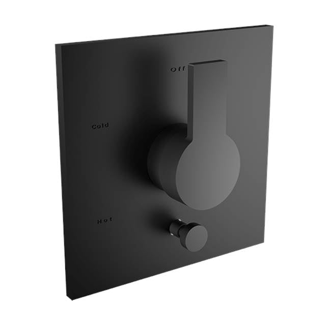 Santec - TRIM - Pressure Balanced Control with Diverter - Matte Black