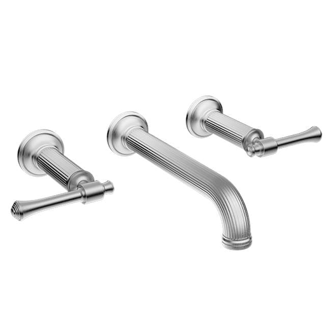 Santec - Wall Mount Widespread Lavatory - Satin Nickel