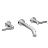 Santec - Wall Mount Widespread Lavatory - Satin Nickel