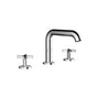 Santec - Widespread Lavatory Set - Satin Brass