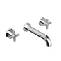 Santec - Wall Mount Widespread Lavatory - Matte Black
