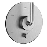 Santec - TRIM - Pressure Balanced Control with Diverter - Satin Nickel