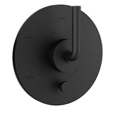 Santec - TRIM - Pressure Balanced Control with Diverter - Matte Black