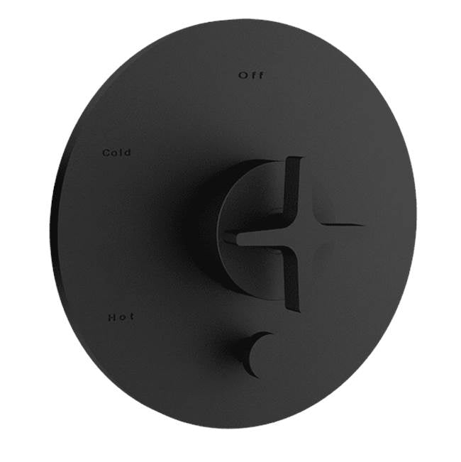 Santec - TRIM - Pressure Balanced Control with Diverter - Matte Black