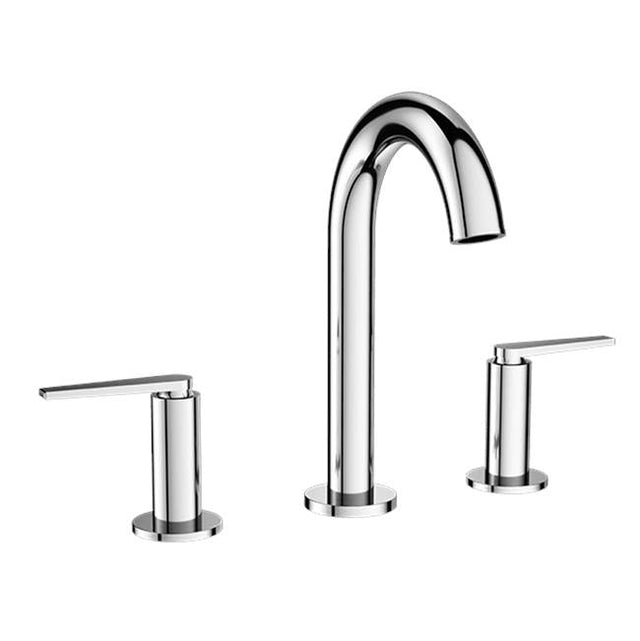 Santec - Widespread Lavatory Set - Satin Metallic Rose PVD