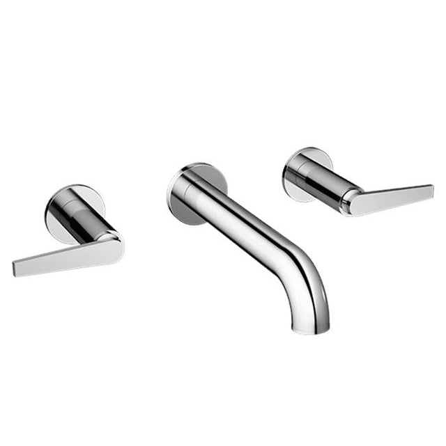 Santec - Wall Mount Widespread Lavatory - Satin Metallic Rose PVD
