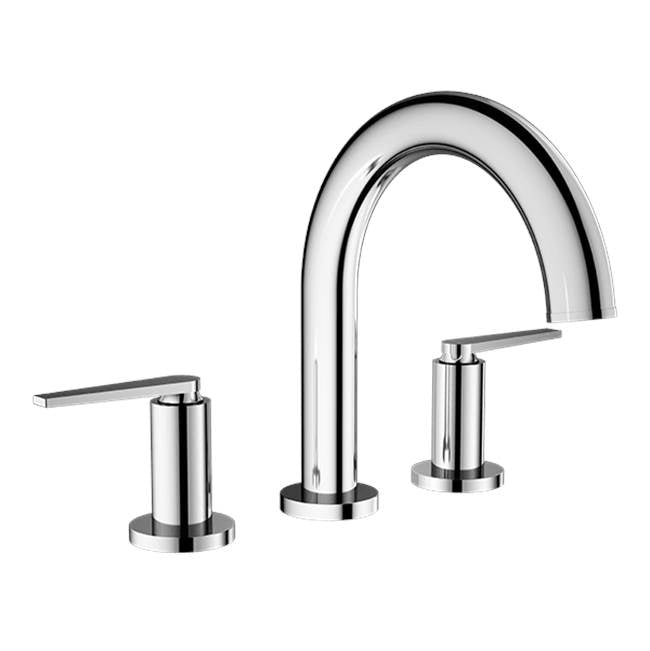 Santec - TRIM - Roman Tub Filler - Satin Metallic Rose PVD