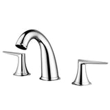 Santec - Widespread Lavatory Set - Polished Chrome
