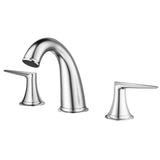 Santec - Widespread Lavatory Set - Satin Nickel