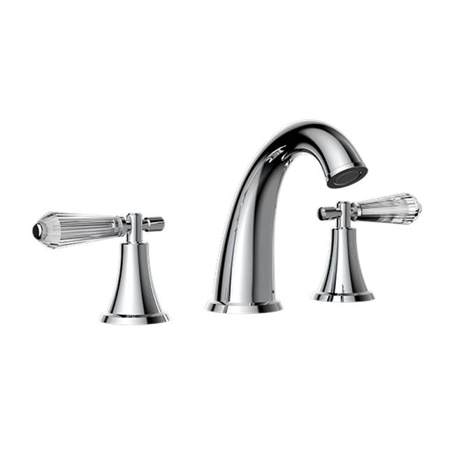 Santec - Widespread Lavatory Set - Polished Chrome