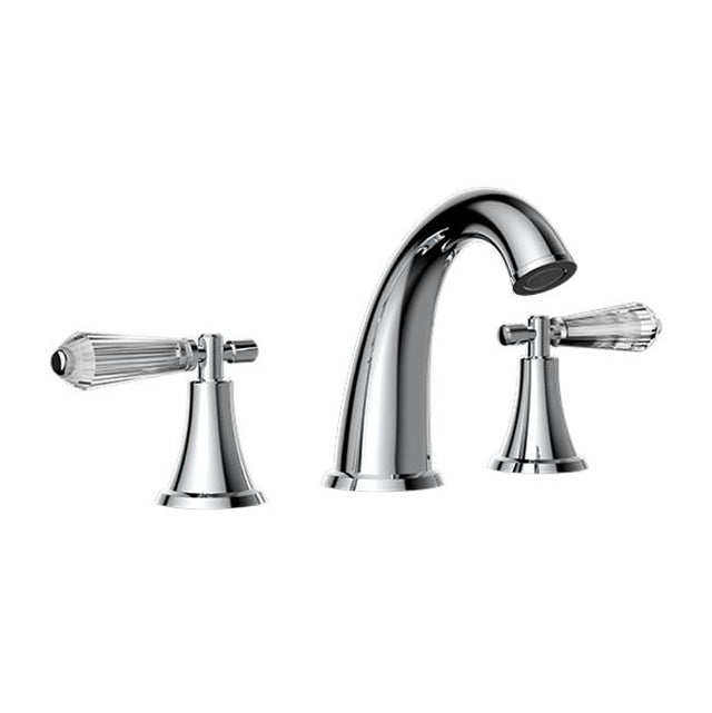 Santec - Widespread Lavatory Set - Polished Chrome