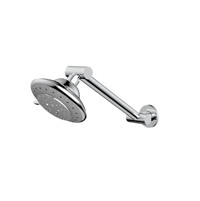 Santec - Multifunction Showerhead with Adjustable Arm and Flange - Satin Nickel