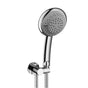 Santec - Multifunction Hand Shower with Adjustable Bracket and Outlet - Polished Chrome