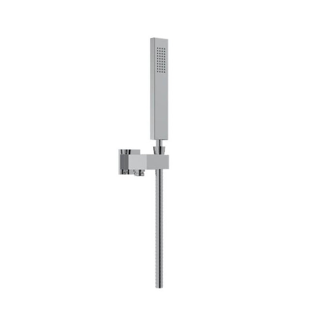 Santec - Hand Shower with Adjustable Bracket and Outlet - Satin Metallic Rose PVD