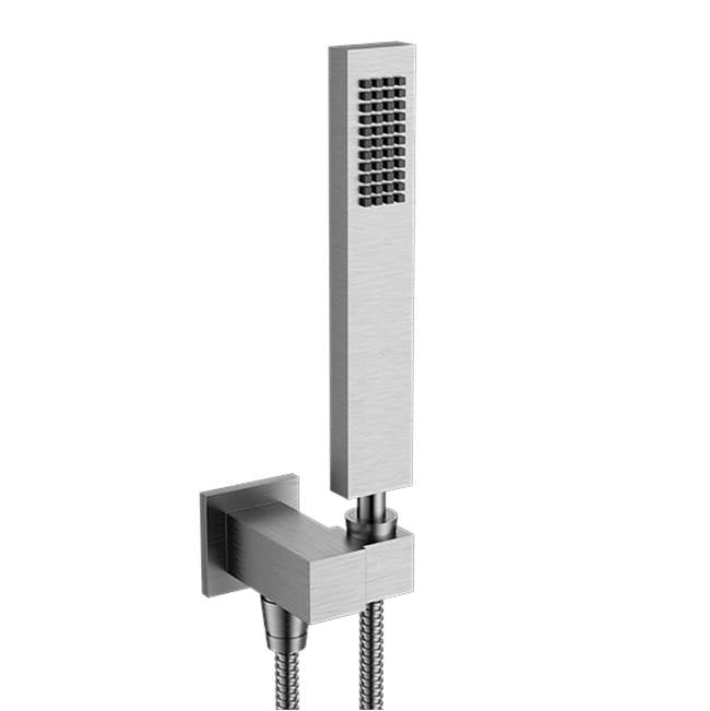 Santec - Hand Shower with Adjustable Bracket and Outlet - Satin Nickel