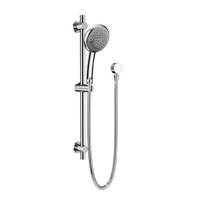 Santec - Multifunction Hand Shower with Slide Bar and Supply Elbow - Polished Chrome