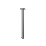 Santec - 11'' Ceiling Rain Head Arm and Flange - Satin Nickel
