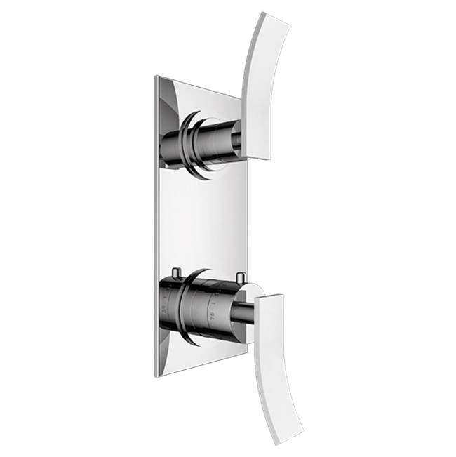 Santec - TRIM - 1/2'' Thermostatic Trim with One Way Volume Control - Satin Metallic Rose PVD